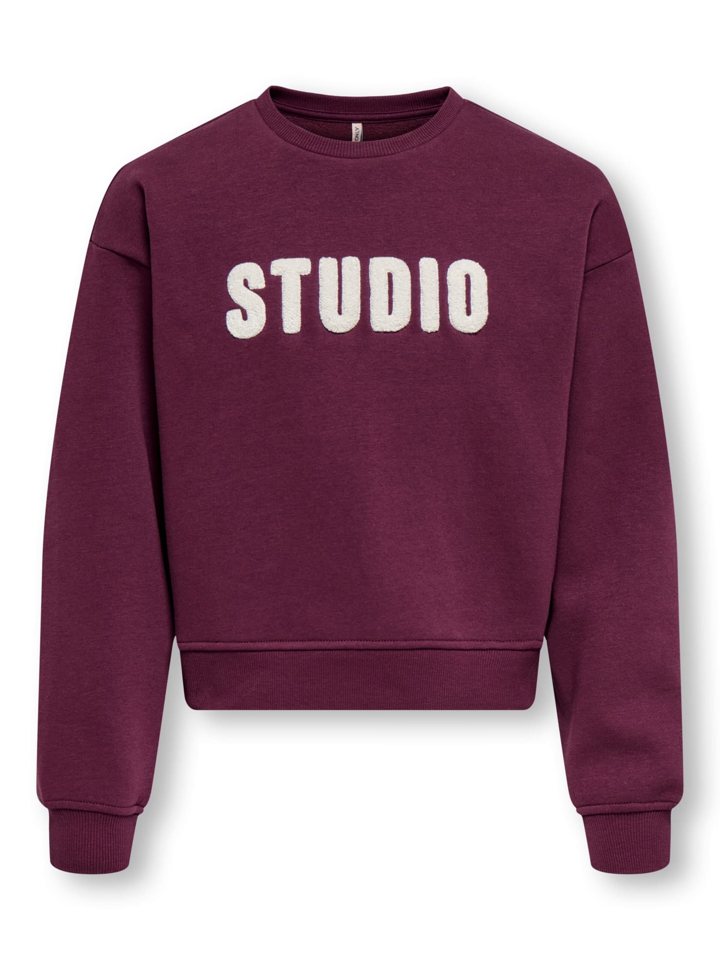 ONLY Sweatshirt 'Sweat' in Red: front