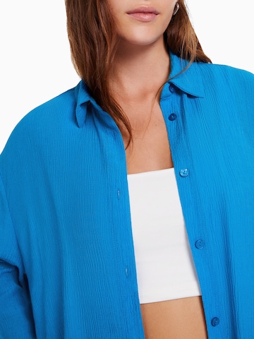 Camicia da donna di Bershka in blu