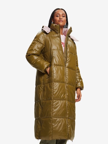 ESPRIT Winter Coat in Yellow: front