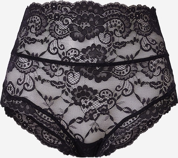 Slip di LingaDore in nero: frontale