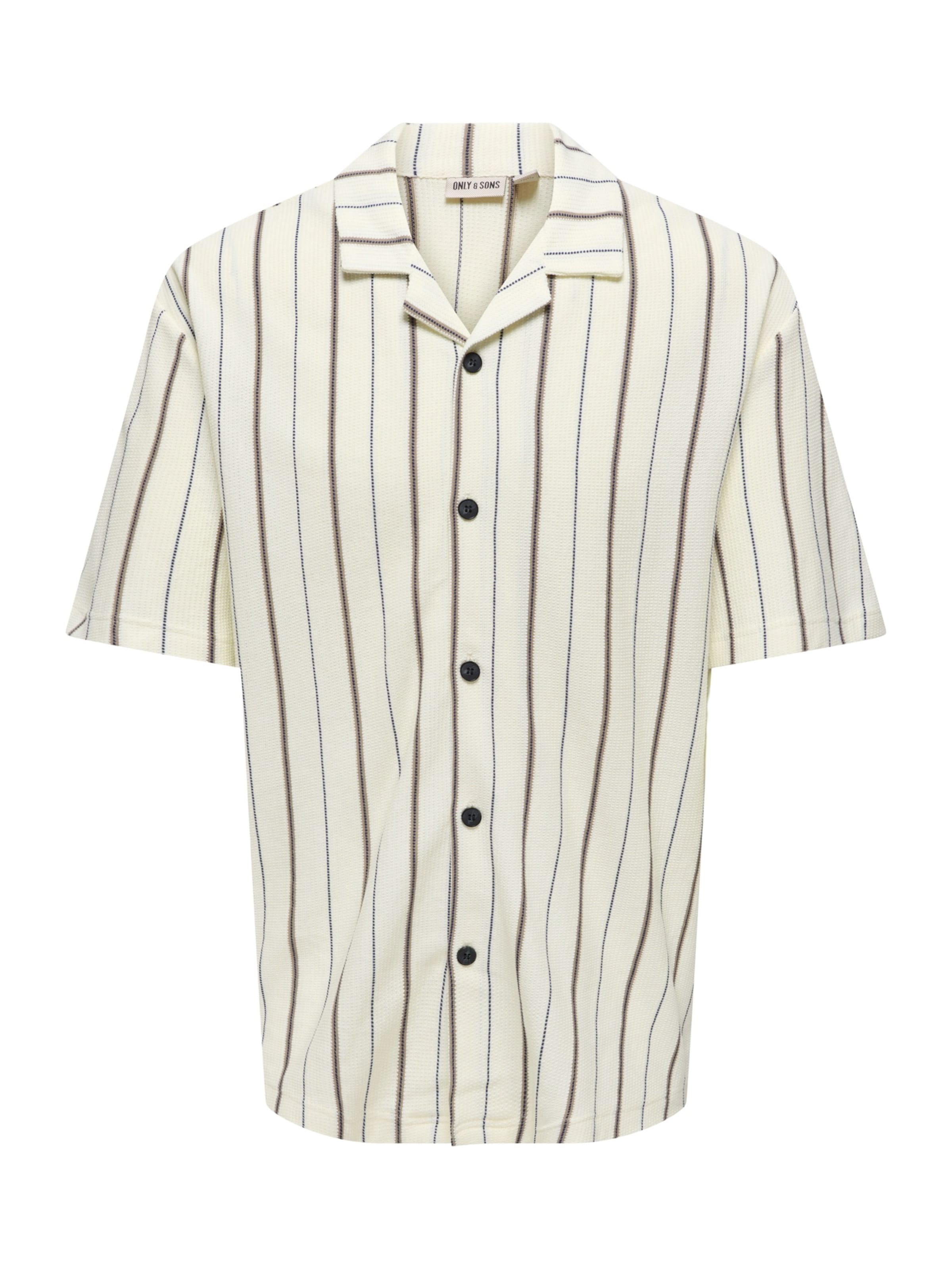 Only & Sons Классический крой Рубашка 'ONSNICO' в Белый: спереди