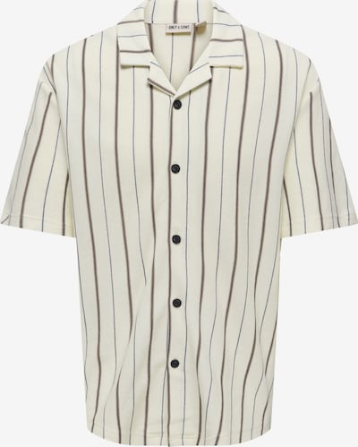 Only & Sons Košulja 'ONSNICO' u tamno bež / crna / svijetla bež, Pregled proizvoda