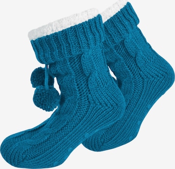 normani Socks in Blue: front