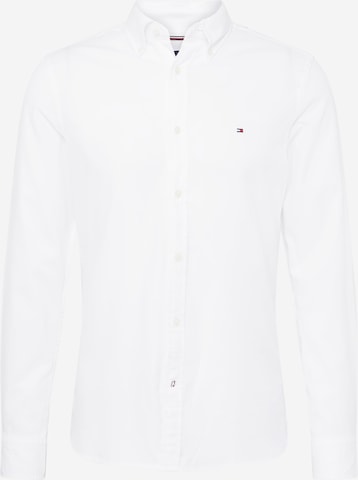 TOMMY HILFIGER Slim Fit Hemd in Weiß: predná strana