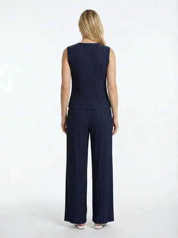 Guido Maria Kretschmer Women Широкий Штаны 'Mala' в Синий