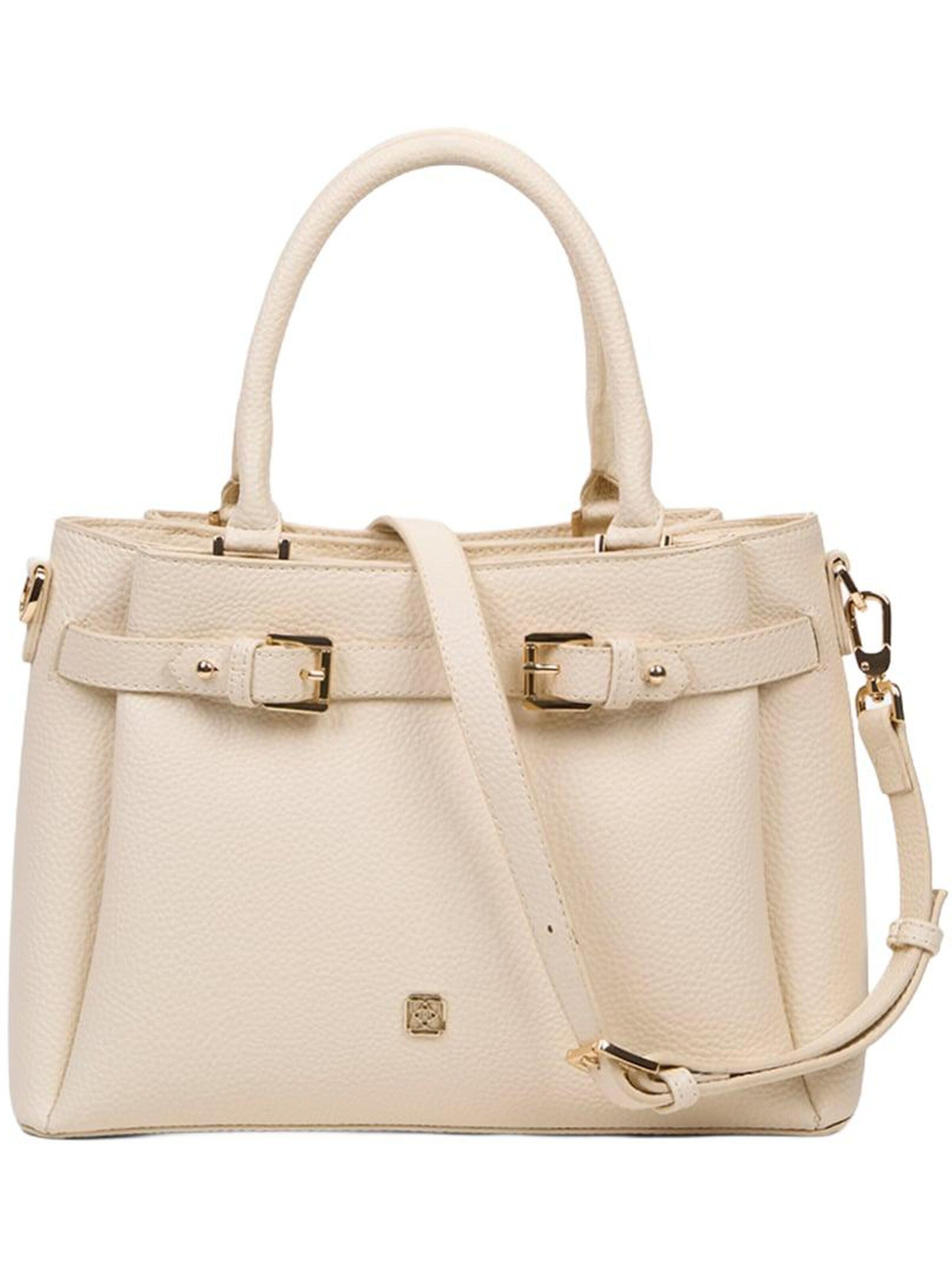 Desa Handbag in White: front