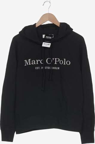 Marc O'Polo Sweatshirt & Zip-Up Hoodie in M in Black: front