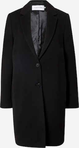 Calvin Klein Between-seasons coat in Black: front