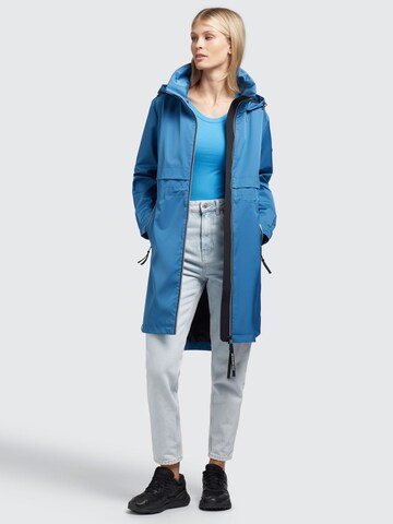 Manteau mi-saison 'Ariana2' khujo en bleu