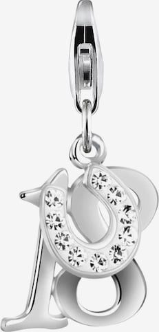 Pendentif Nenalina en argent : devant