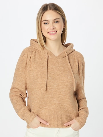 Pull-over 'BETSY' JDY en marron : devant