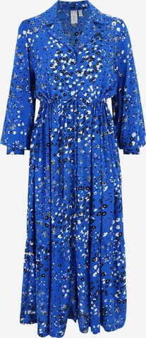 Robe-chemise 'MINNY' Y.A.S Tall en bleu : devant