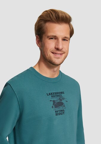 s.Oliver Sweatshirt in Grün