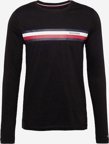 Tricou de la TOMMY HILFIGER pe negru: față