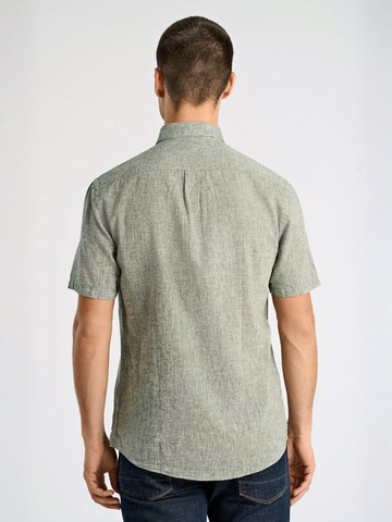 Coupe regular Chemise Lindbergh en vert