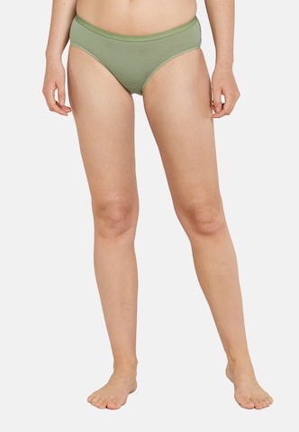 ICEBREAKER Αθλητικό σλιπ 'Siren' σε πράσινο: μπροστά