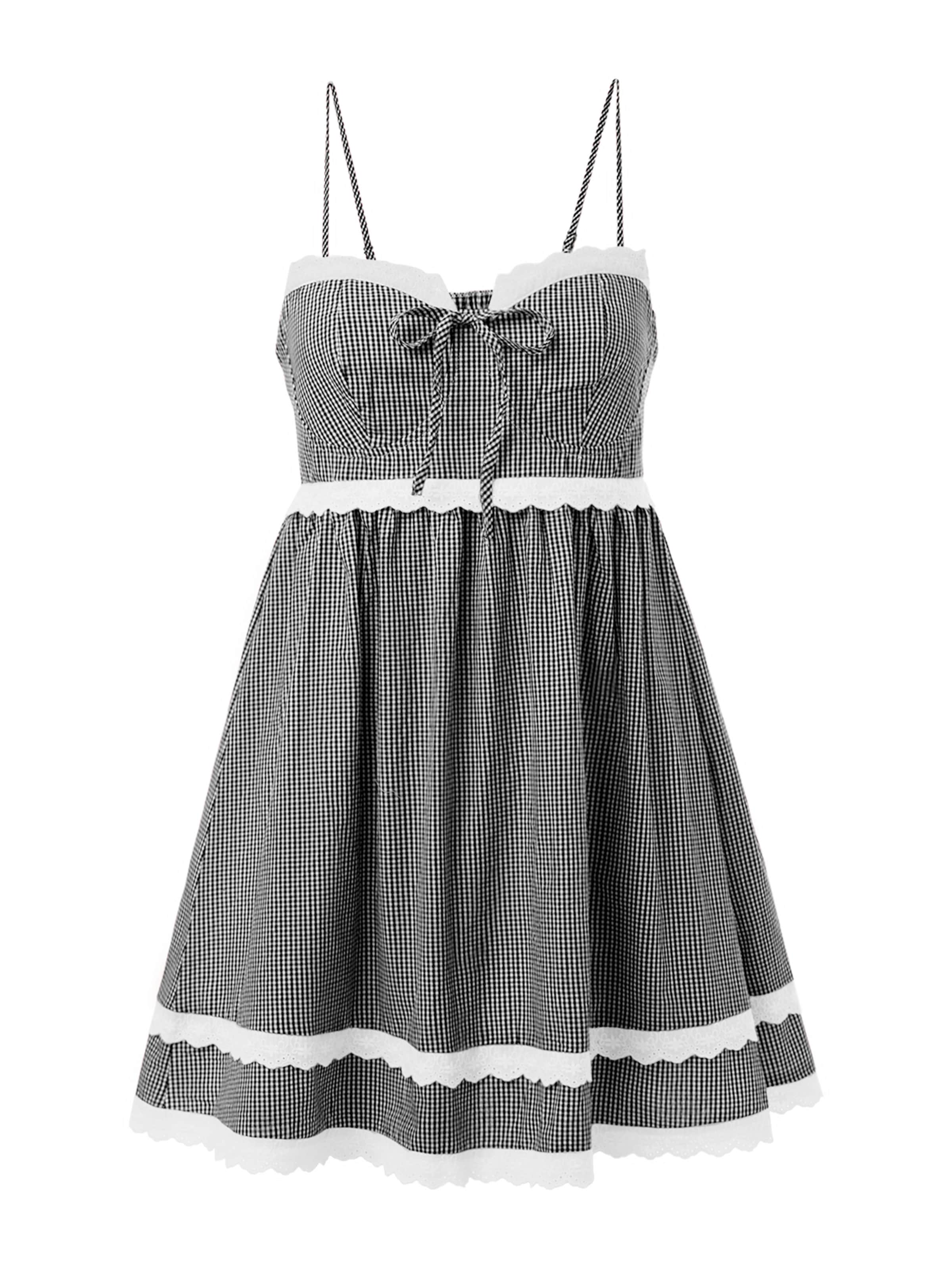 Imily Bela Šaty - Čierna: predná strana