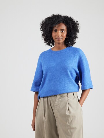 ONLY Carmakoma Tröja 'CARSimoni' i blå: framsida