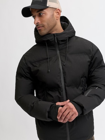 JACK & JONES Vinterjakke 'JCOFUSION' i sort