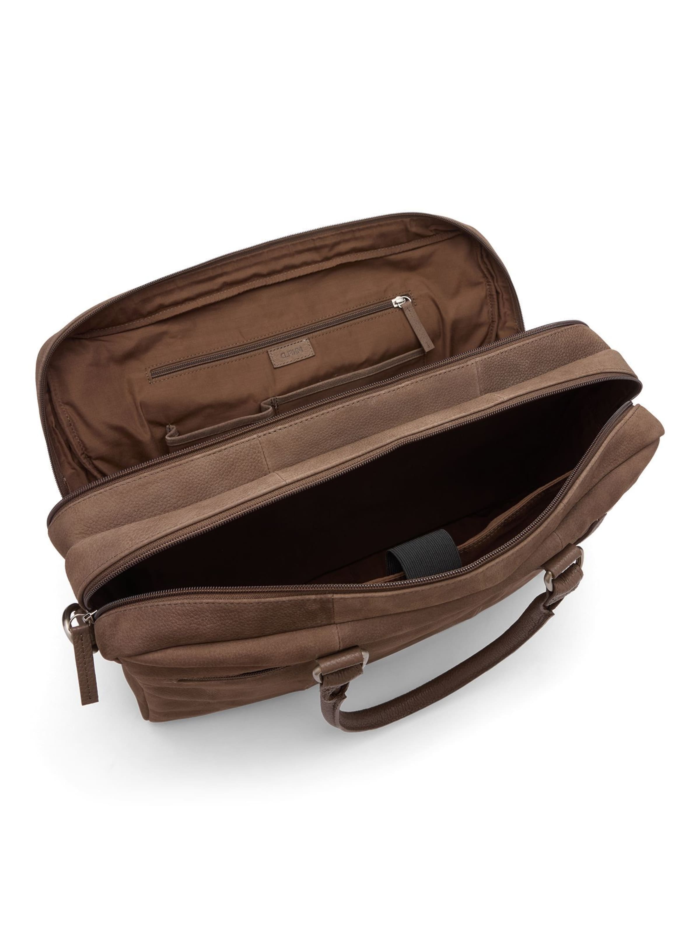 MANFIELD Laptoptas in Bruin