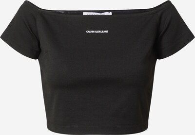 Maglietta 'Milano' Calvin Klein Jeans di colore nero / bianco, Visualizzazione prodotti
