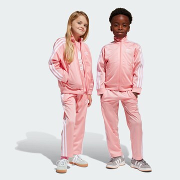 ADIDAS ORIGINALS Joggingdragt 'Adicolor Firebird' i pink: forside