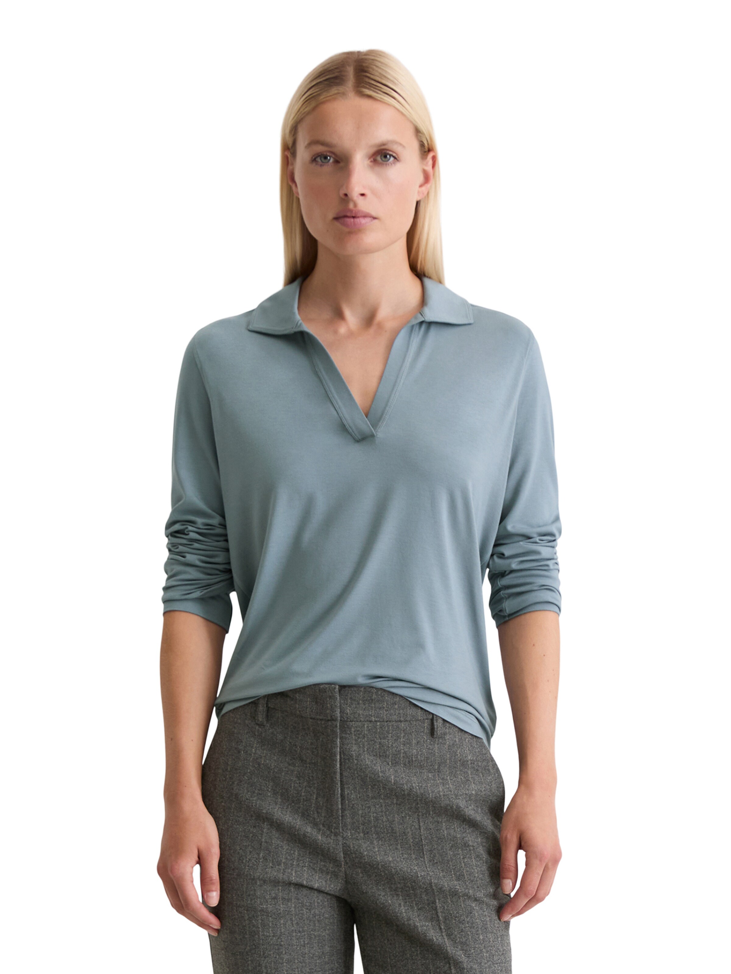 Marc O'Polo Poloshirt in Blau: Vorderseite