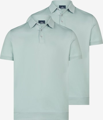 Ragman Shirt 'Basic' in Grün: Vorderseite