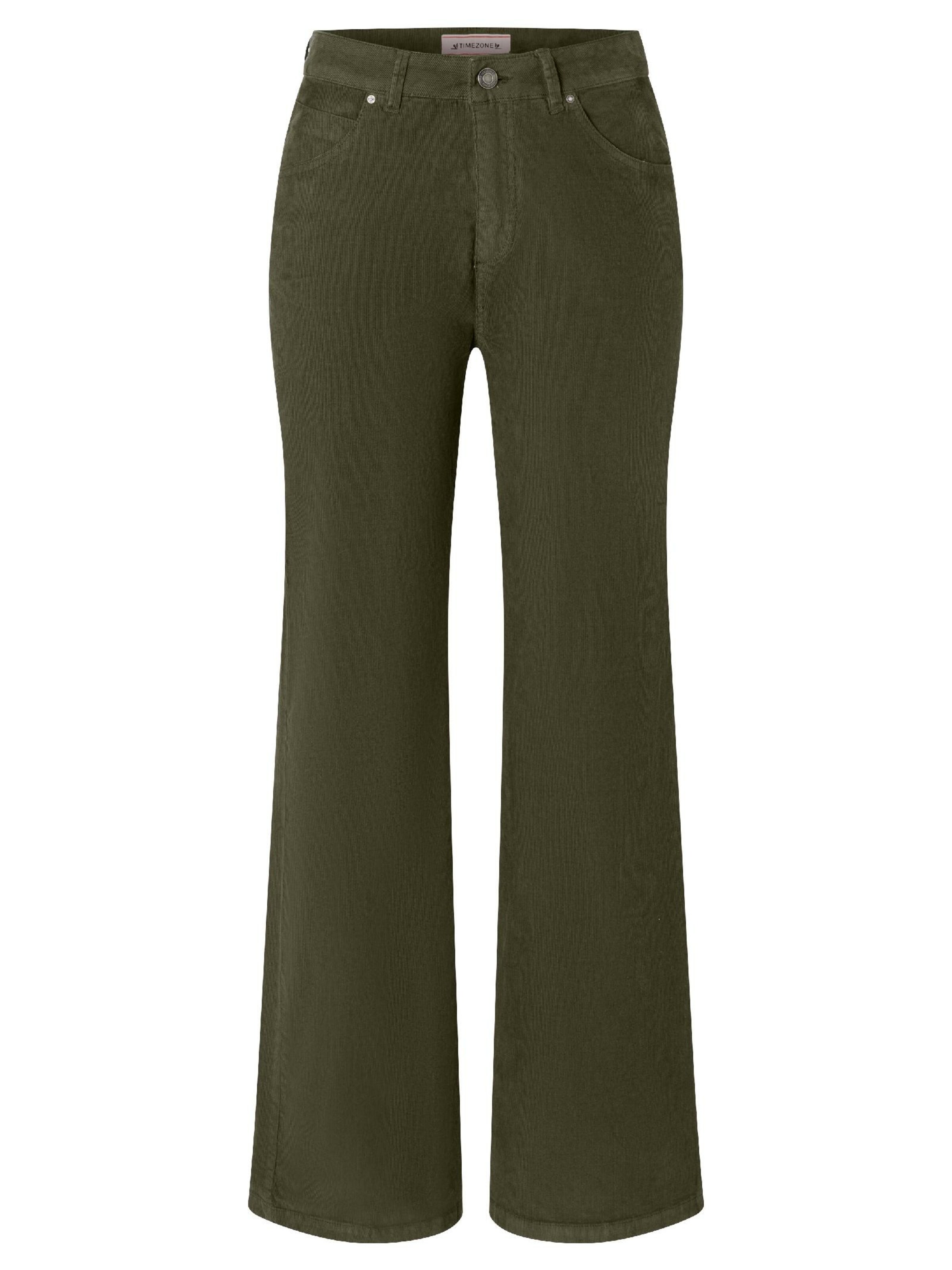 TIMEZONE Jeans 'Cora' in Grün: Vorderseite