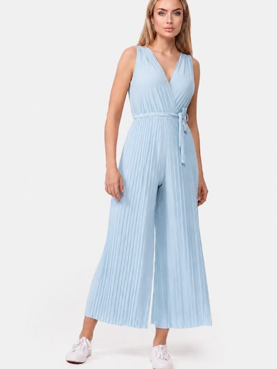 Worldclassca Jumpsuit 'Women Jumpsuit Pleated Overall Uni'‌‌‌‌‌‌‌ in S-L in hellblau, Produktansicht