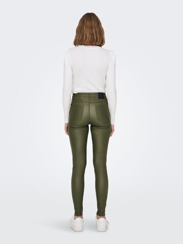 ONLY Skinny Broek in Groen