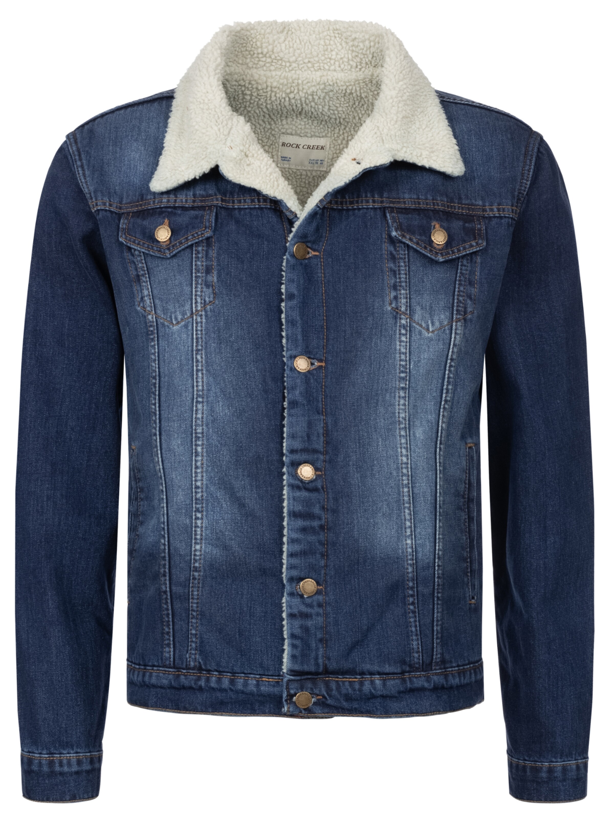 Rock Creek Jacke in Blau: Vorderseite
