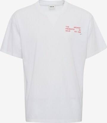 !Solid Shirt in White: front