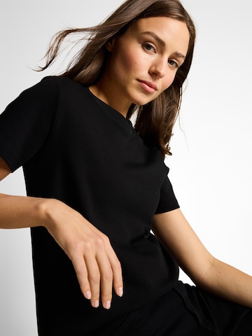 TOM TAILOR Shirt in Black