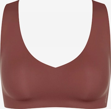 SLOGGI - Bustier Sujetador 'ZERO Feel 2.0' en rojo: frente