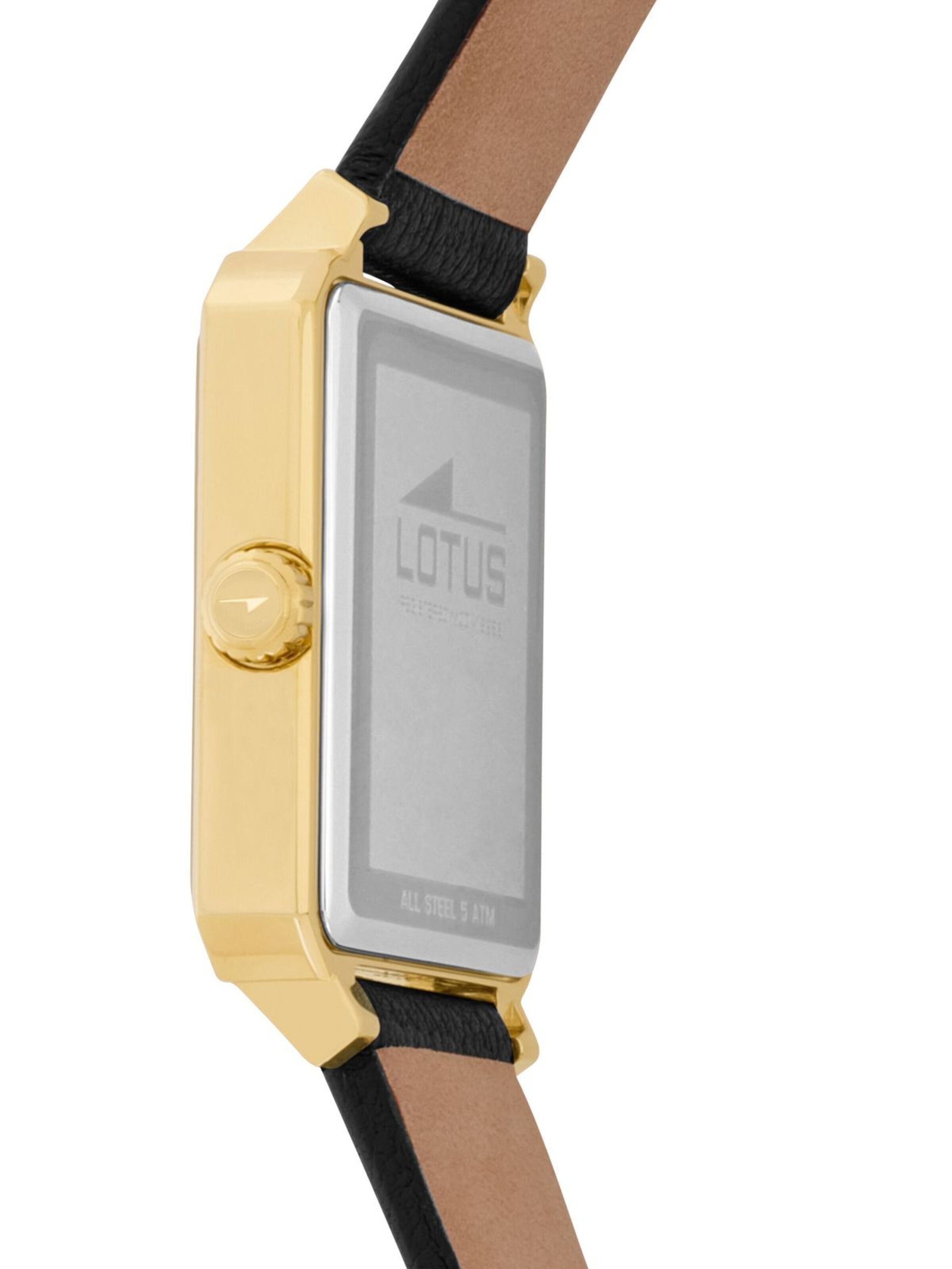 Lotus Zegarek analogowy 'Watch Square Series' w kolorze czarny