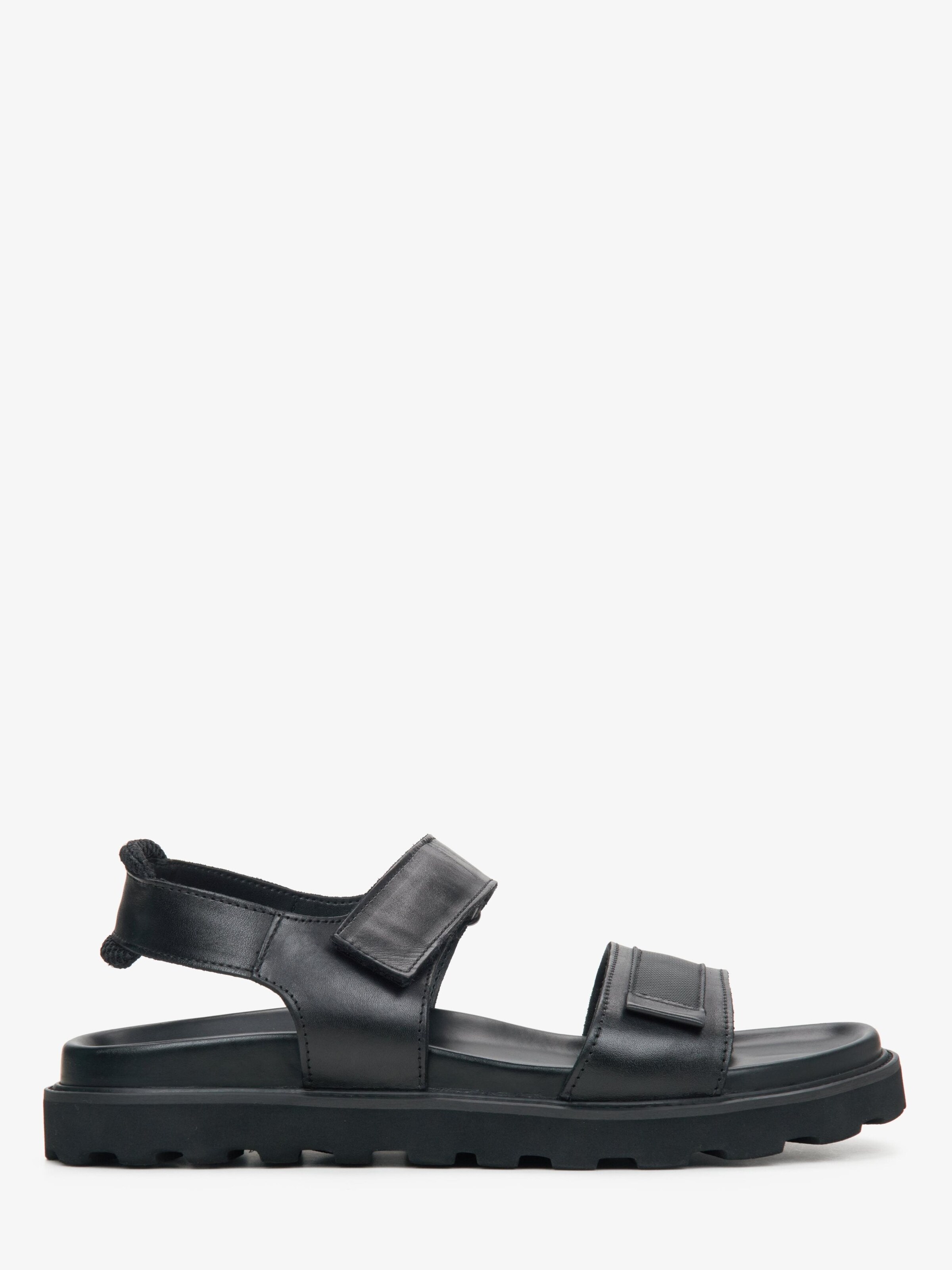 Estro Sandal '908-1' i svart: framsida