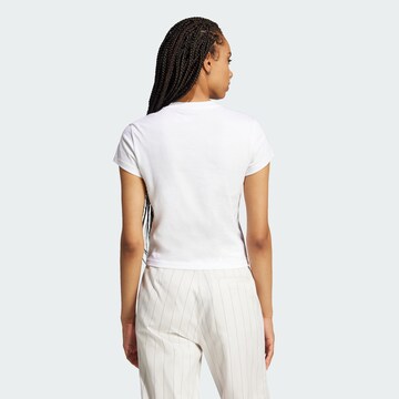 T-shirt 'Essentials' ADIDAS ORIGINALS en blanc
