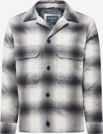 Abercrombie & Fitch Between-Season Jacket in Black: front