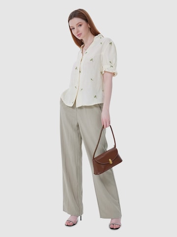LapaPlus - Pierna ancha Pantalón 'Women Hose' en verde