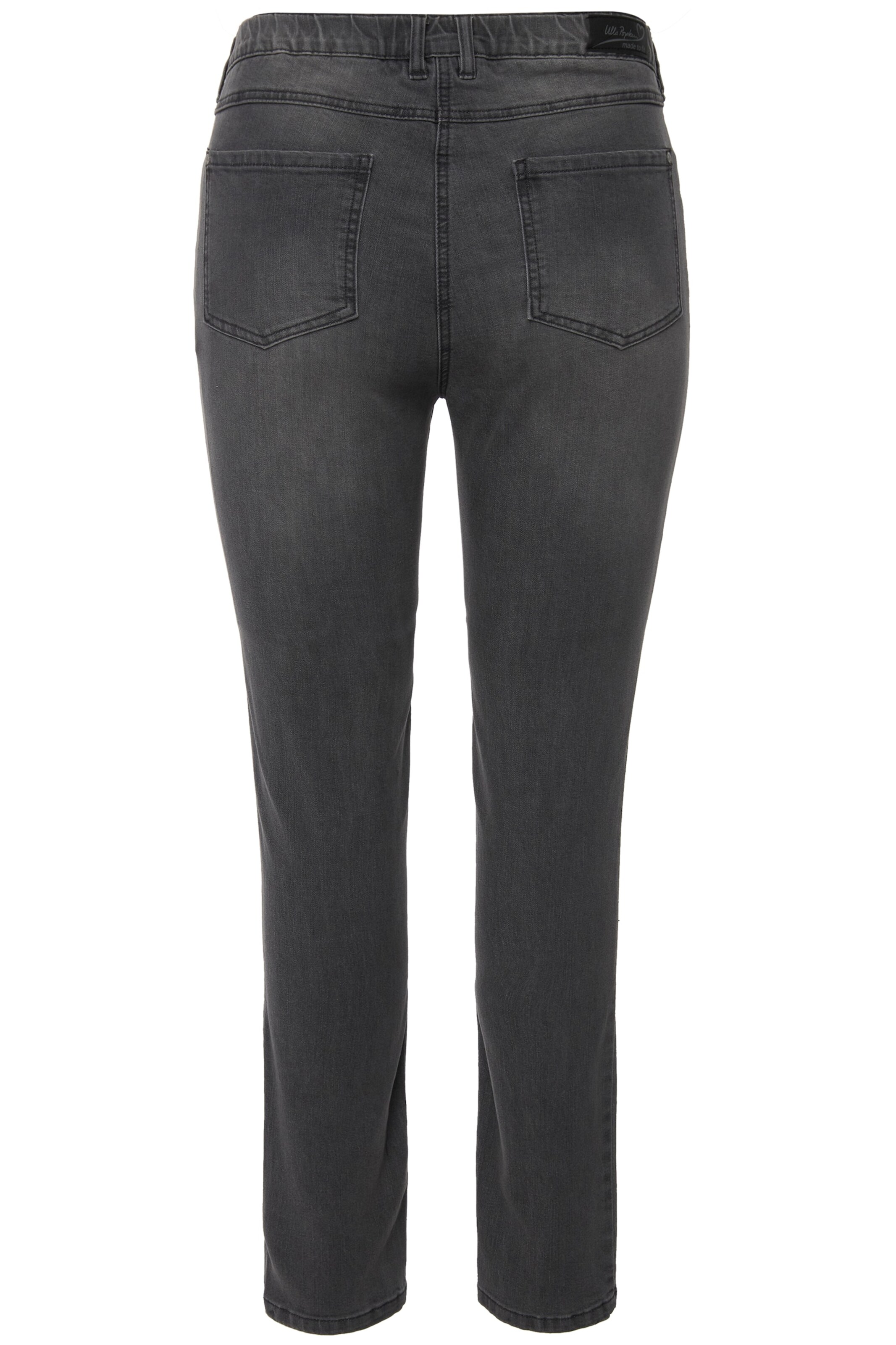 Ulla Popken Slimfit Jeans in Grijs