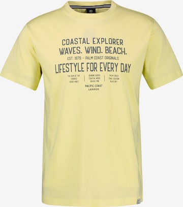 T-Shirt LERROS en jaune : devant