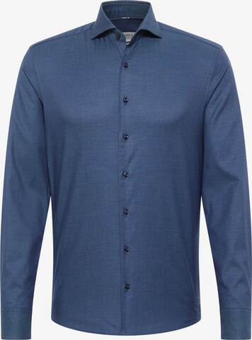 ETERNA Slim fit Business Shirt in Blue: front