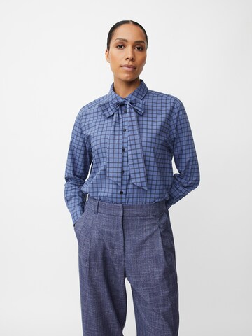 Masai Blouse 'MaInoria' in Blue: front