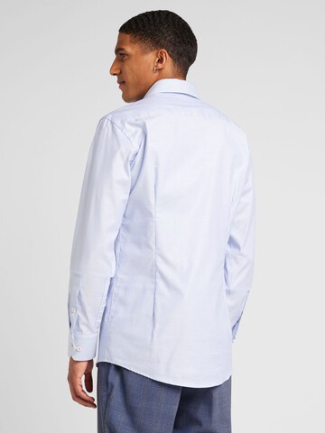 ETON - Ajuste estrecho Camisa de negocios en azul