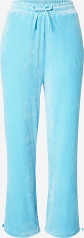 VIERVIER Regular Pants 'Aimee' in Blue: front