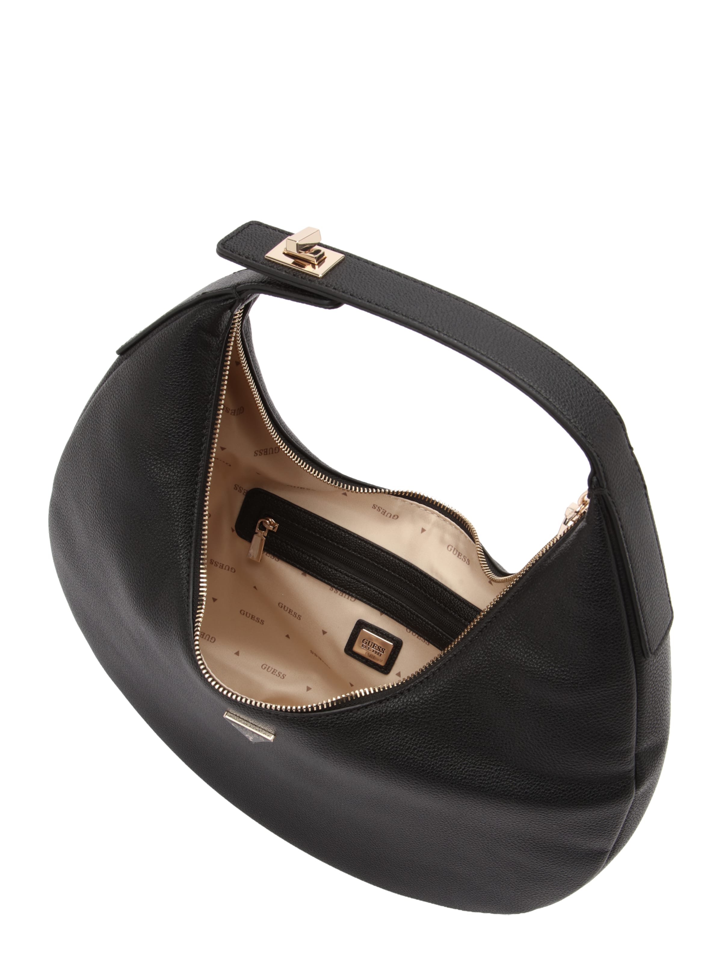 GUESS Чанта за през рамо 'Evie' в черно