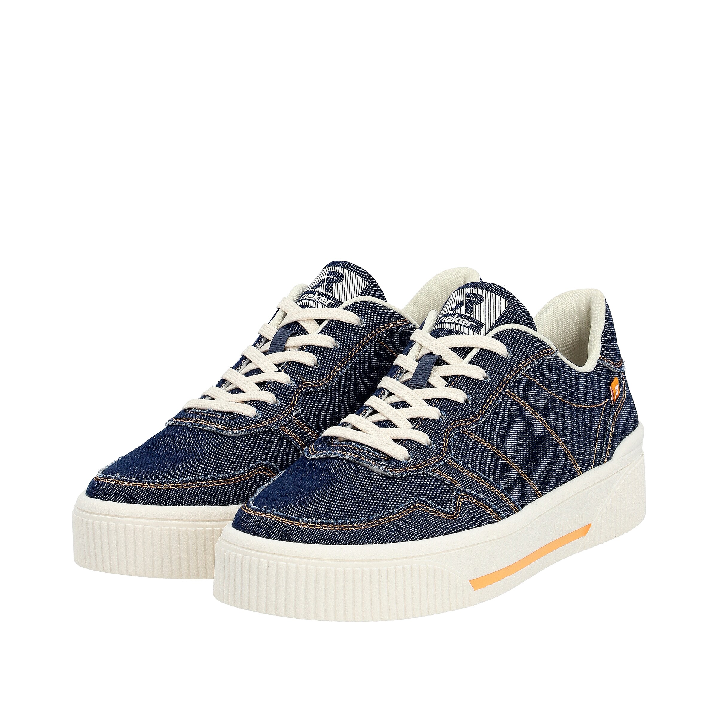 Rieker Sport Sneakers laag in Blauw