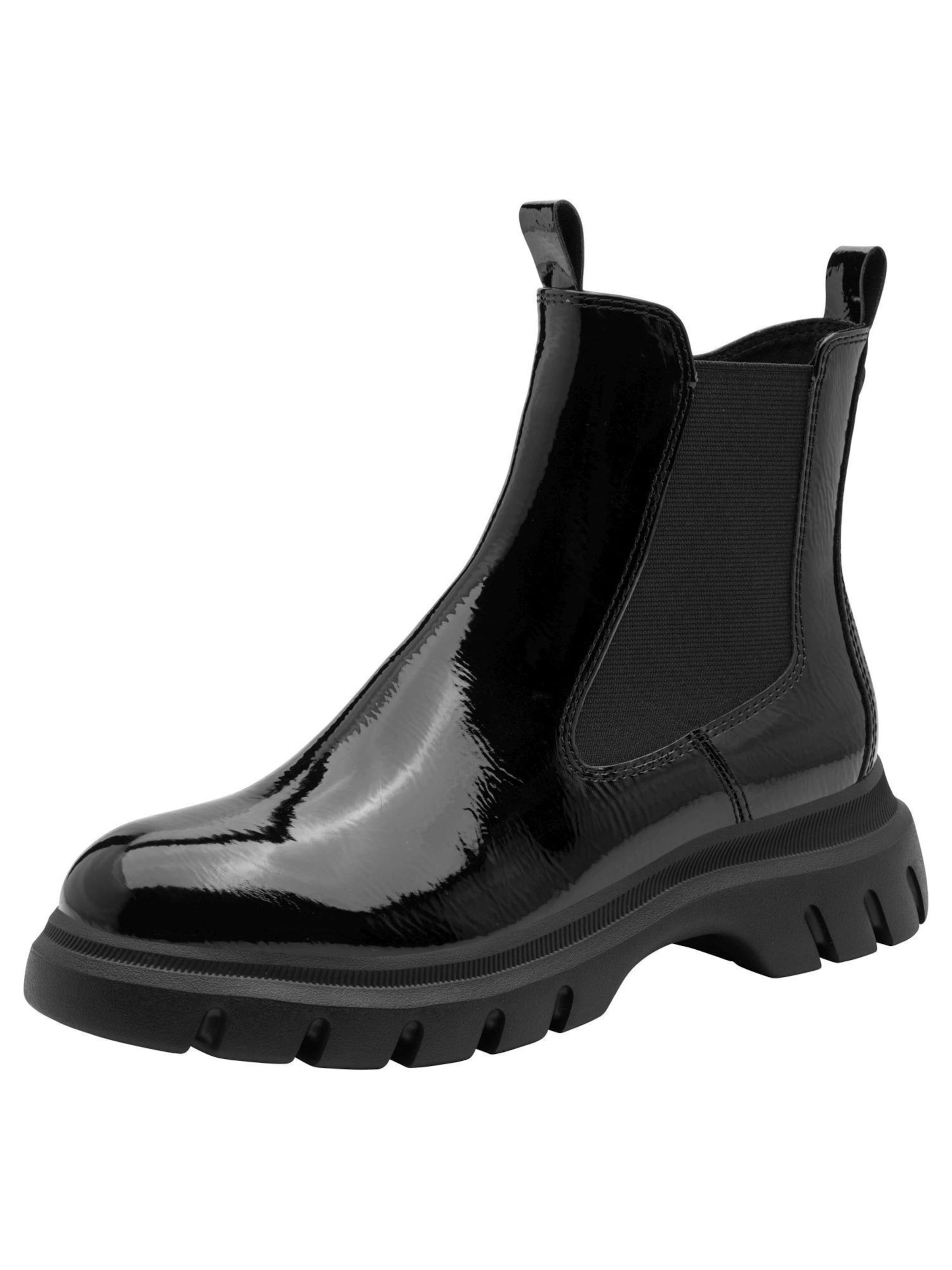 MARCO TOZZI Chelsea Boots in Black: front