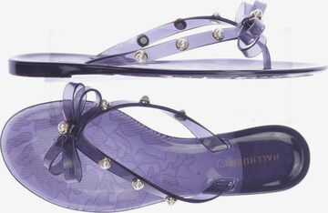 HALLHUBER Sandals & High-Heeled Sandals in 40 in Grey: front